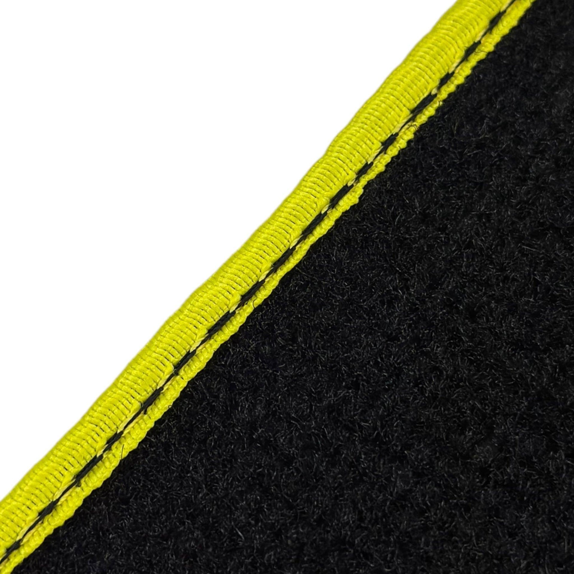 Black Mats For BMW M4 G83 Convertible | Yellow Trim - AutoWin