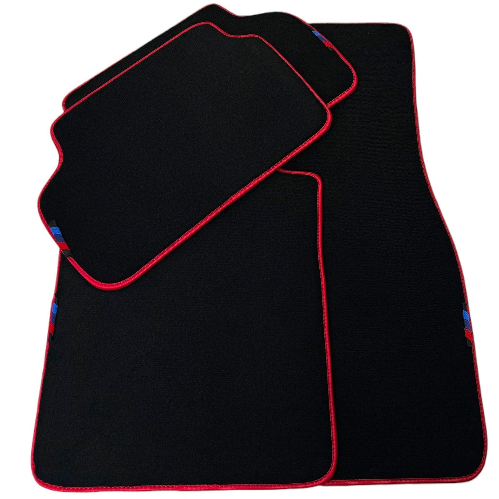 Black Mats For BMW X6M Series F86 | Red Trim - AutoWin
