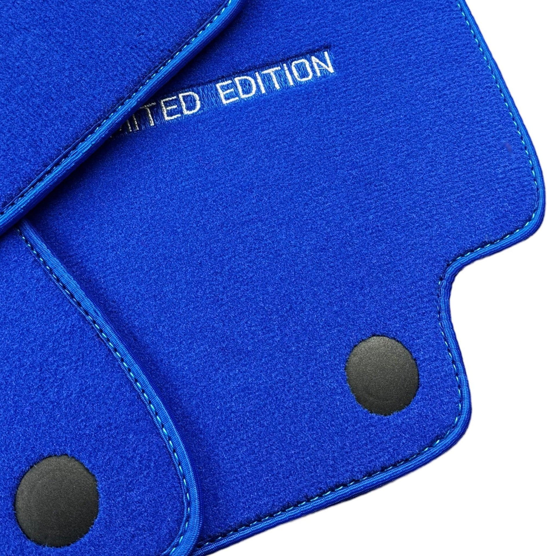 Blue Floor Mats For Mercedes Benz S-Class V223 (2020-2023) Long Wheelbase | Limited Edition - AutoWin