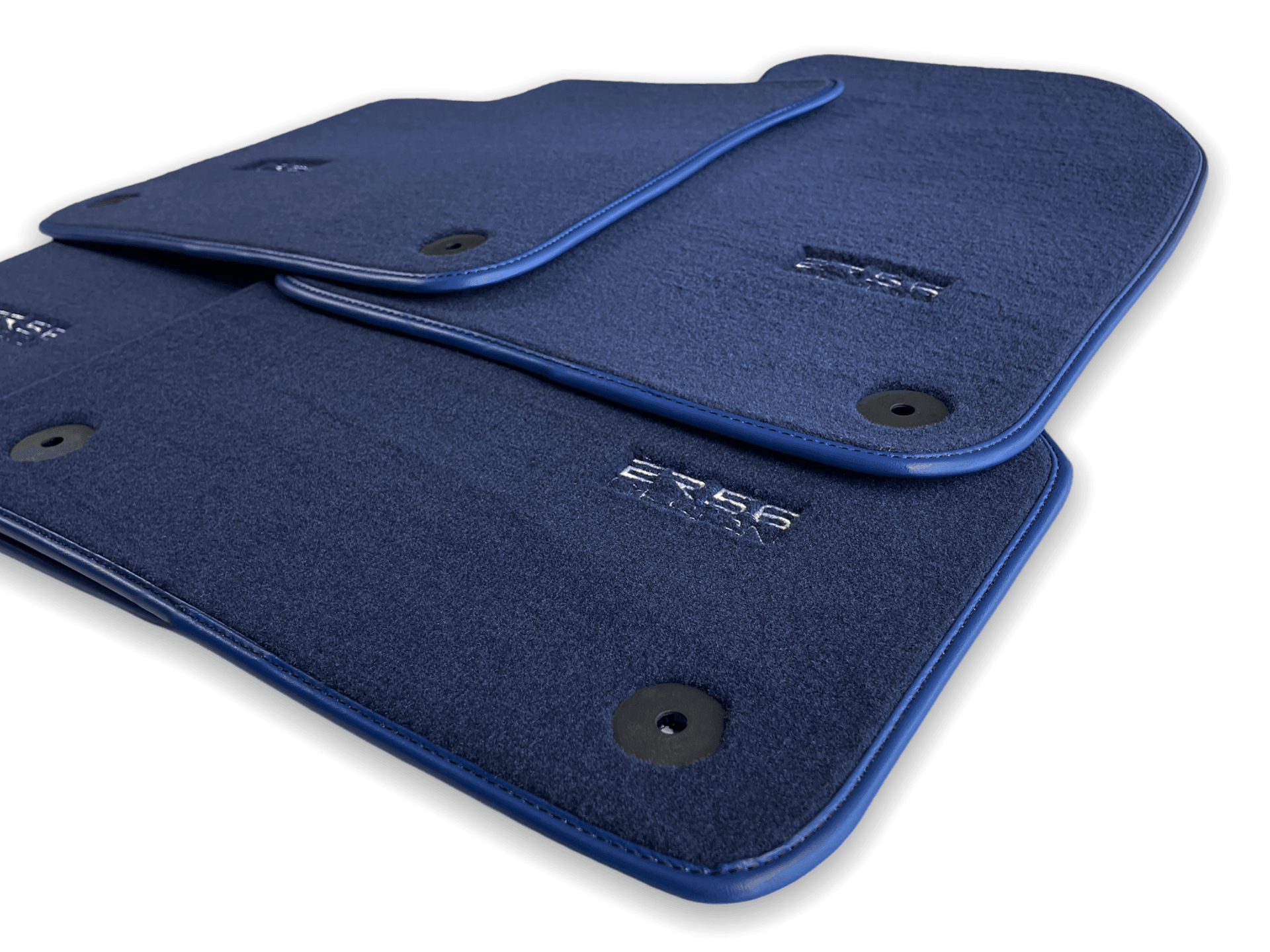 Dark Blue Floor Mats for Audi A6 - C6 Avant Long (2004-2008) | ER56 Design - AutoWin