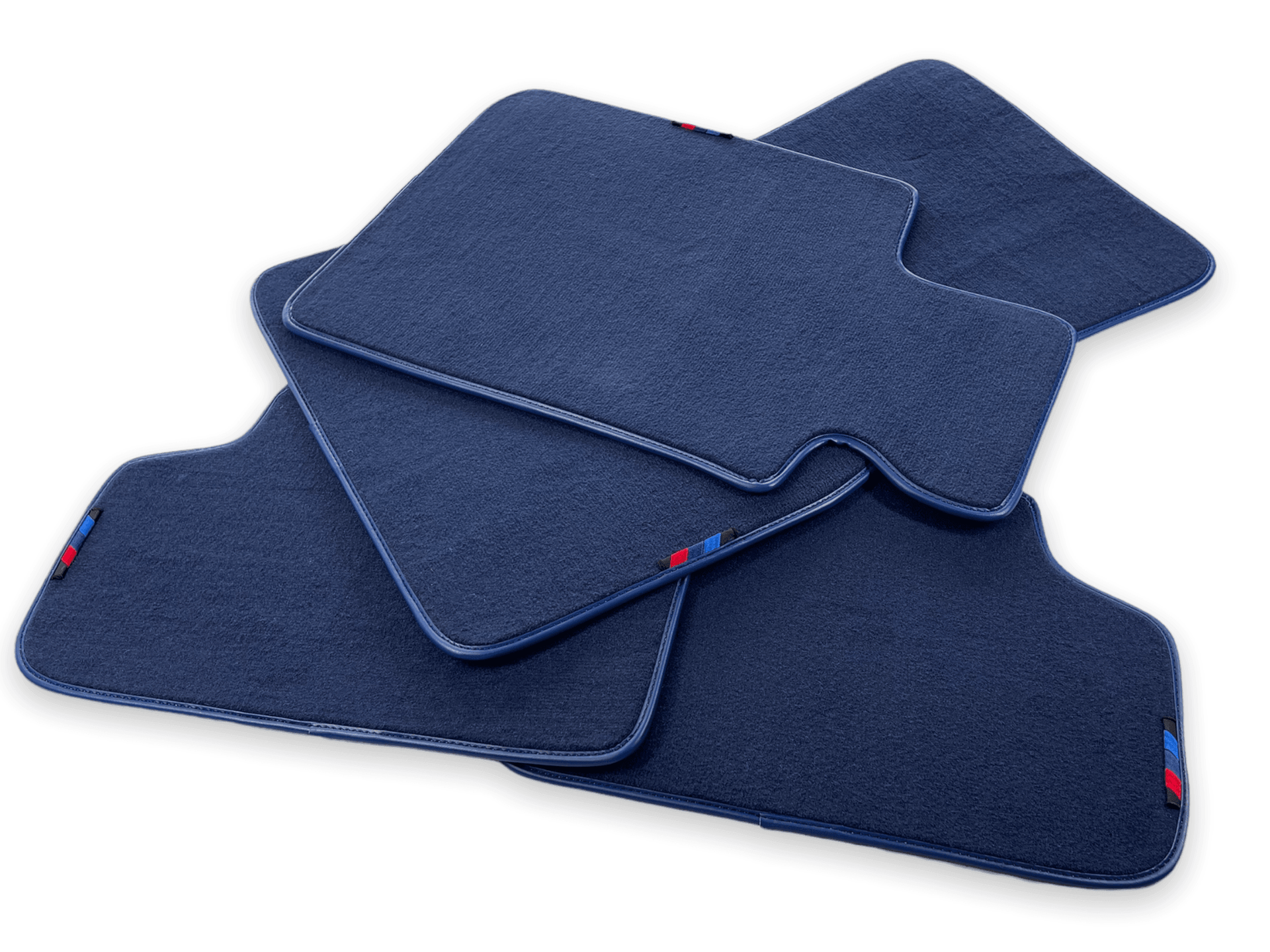 Dark Blue Floor Mats For BMW X3 Series F25 With M Package - AutoWin