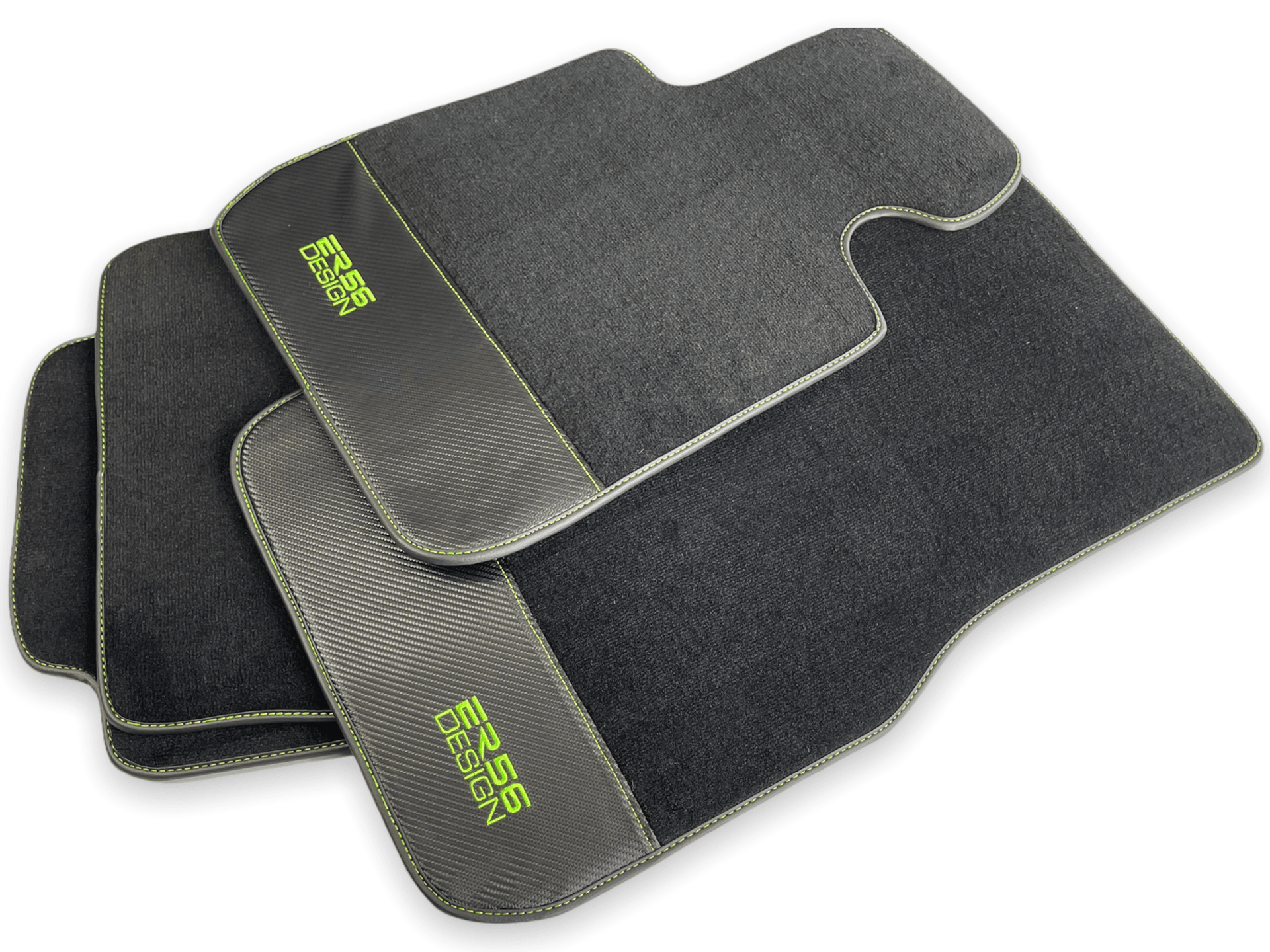 Floor Mats For BMW 3 Series G20 Carbon Leather Er56 Design - AutoWin