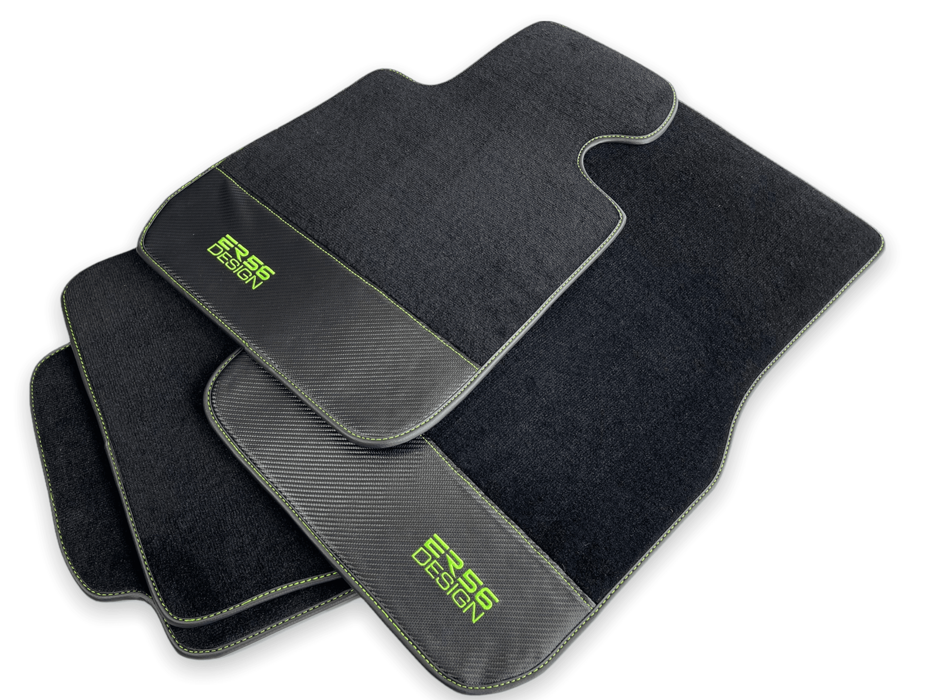 Floor Mats For BMW X3 Series F25 Carbon Leather Er56 Design - AutoWin