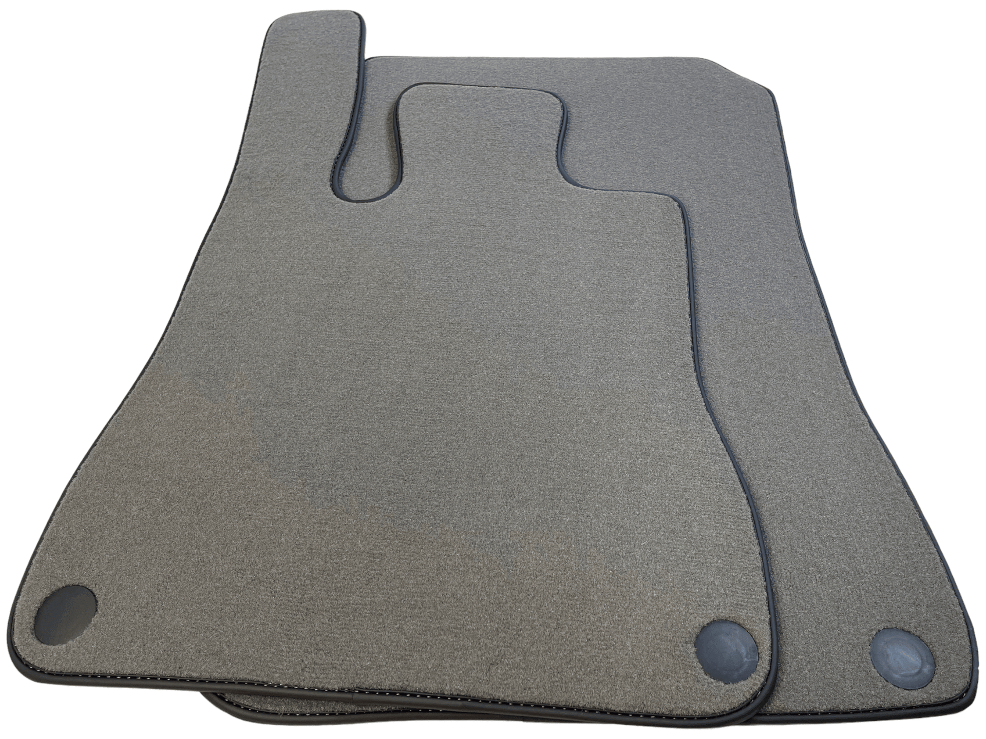 Gray Floor Mats For Mercedes-Benz SL R231 2012–2020 Black Trim - AutoWin