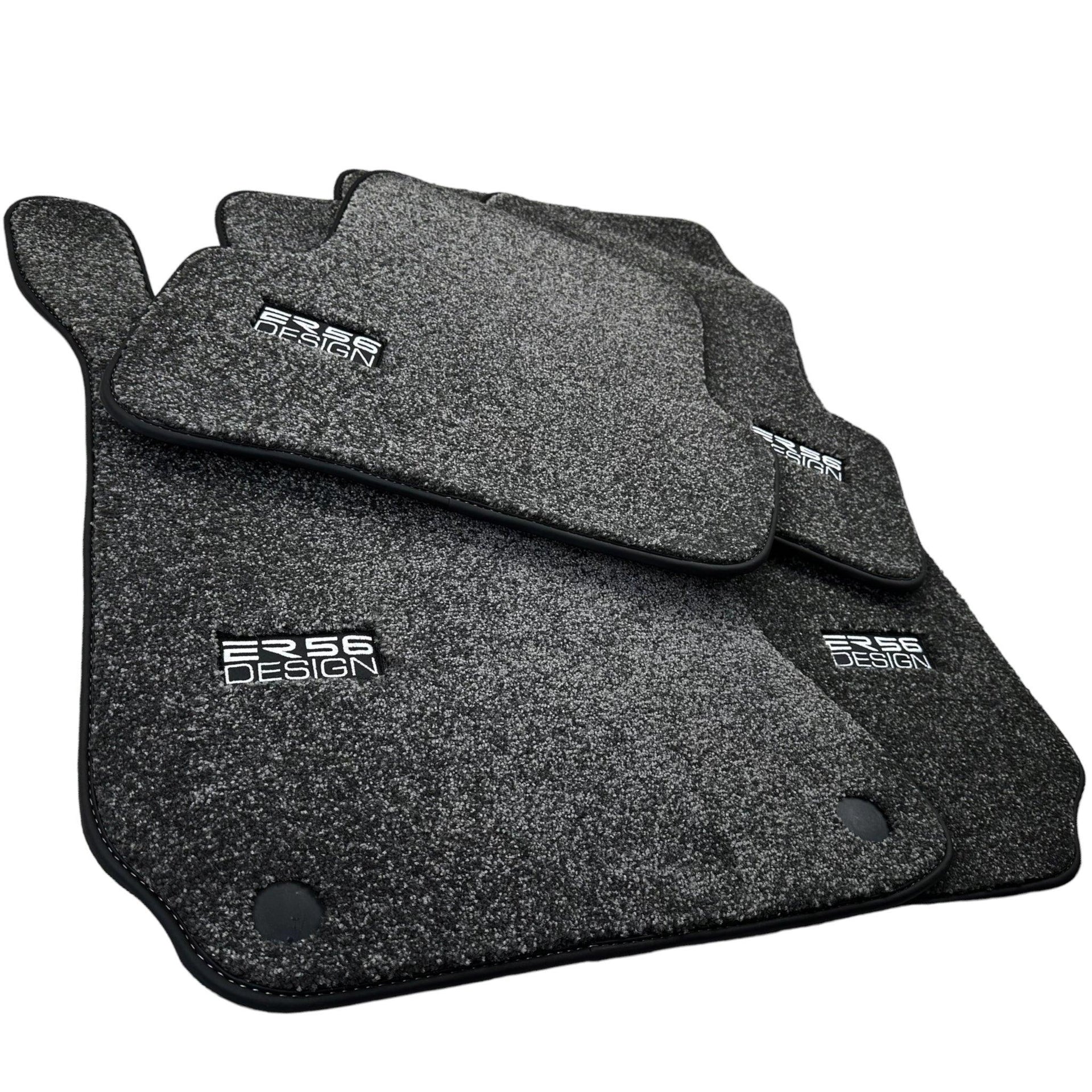Gray Luxury Floor Mats For Mercedes Benz E-Class W211 Sedan 4Matic (2002-2009) | ER56 Design - AutoWin