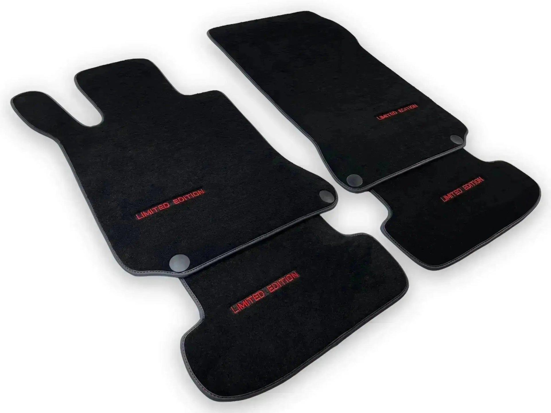 Gray Luxury Floor Mats For Mercedes Benz GLK-Class X204 (2012-2015) | ER56 Design - AutoWin