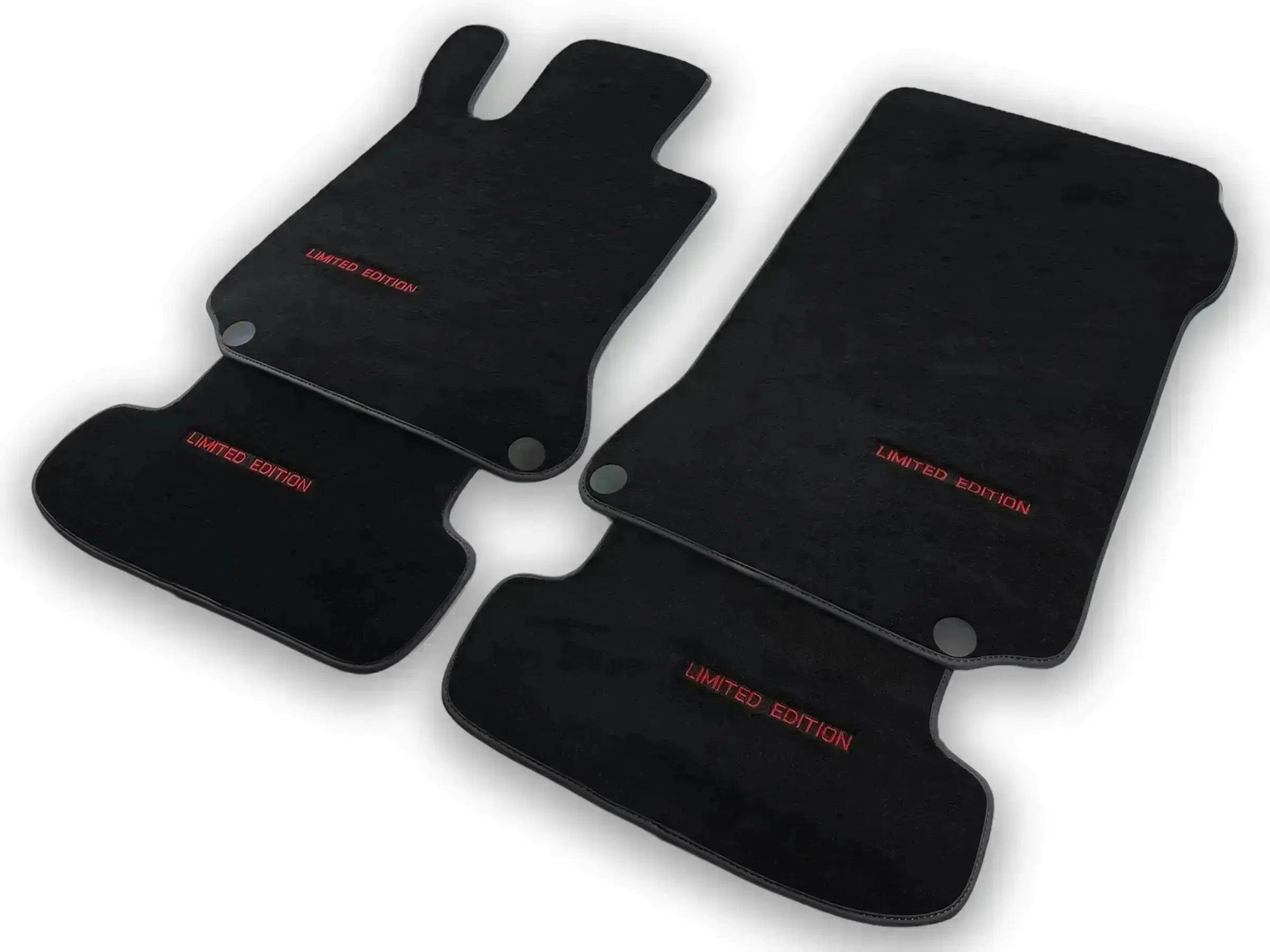 Gray Luxury Floor Mats For Mercedes Benz GLK-Class X204 (2012-2015) | ER56 Design - AutoWin