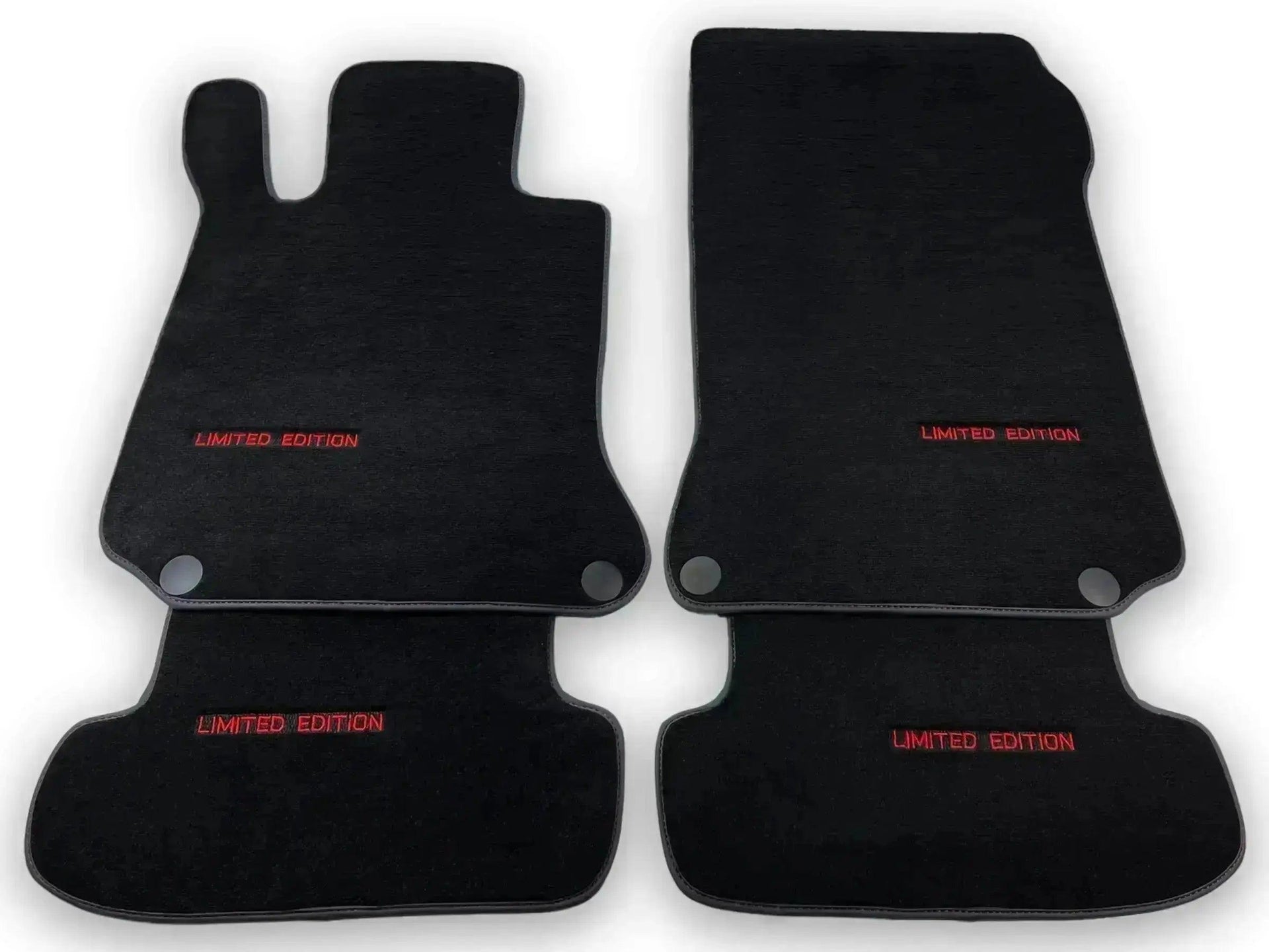 Gray Luxury Floor Mats For Mercedes Benz GLK-Class X204 (2012-2015) | ER56 Design - AutoWin