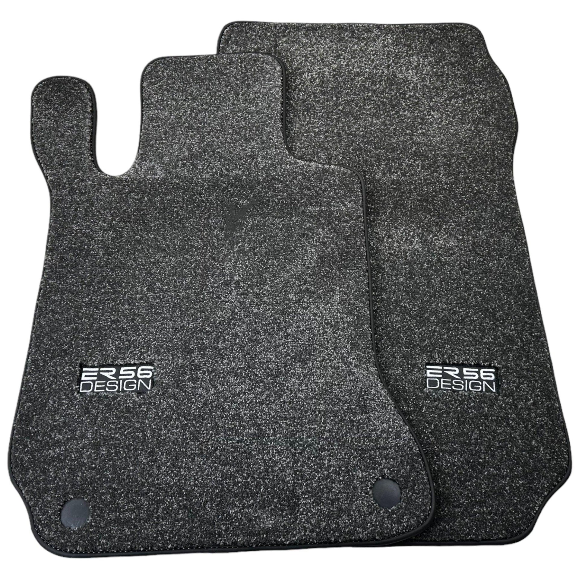 Gray Luxury Floor Mats For Mercedes Benz S-Class V222 (2013-2020) Long Wheelbase | ER56 Design - AutoWin