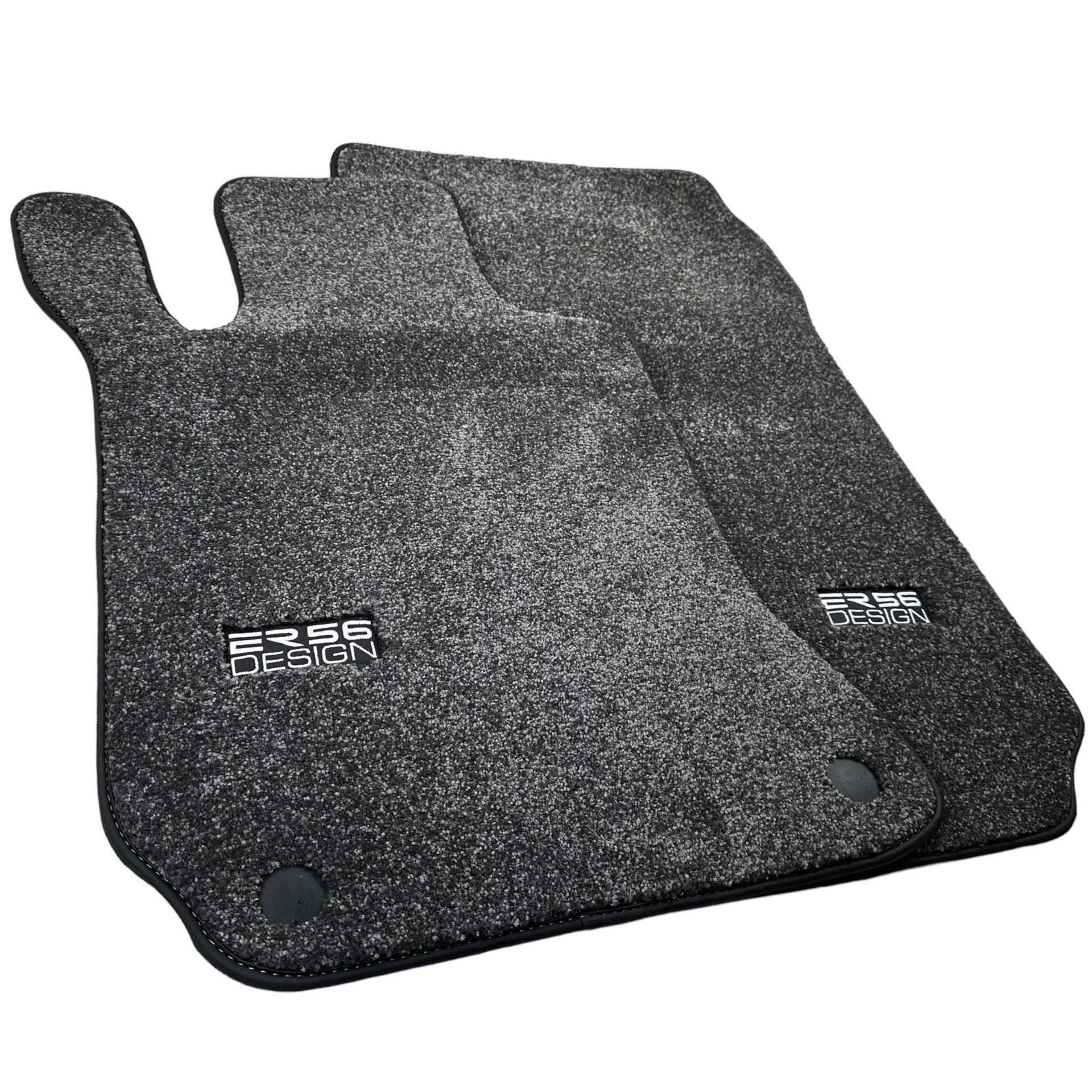Gray Luxury Floor Mats For Mercedes Benz S-Class V223 (2020-2023) Long Wheelbase | ER56 Design - AutoWin