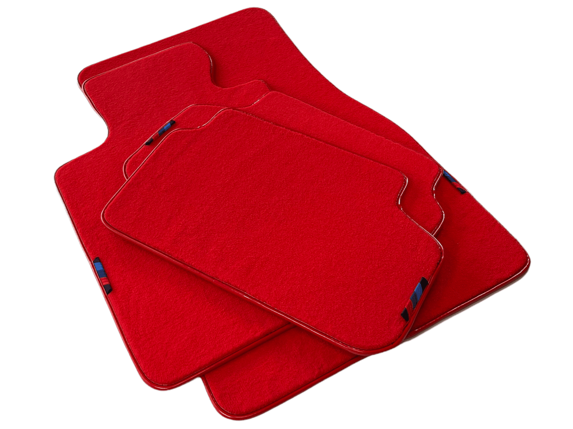 Red Floor Mats For BMW X5 Series G05 With M Package AutoWin Brand - AutoWin
