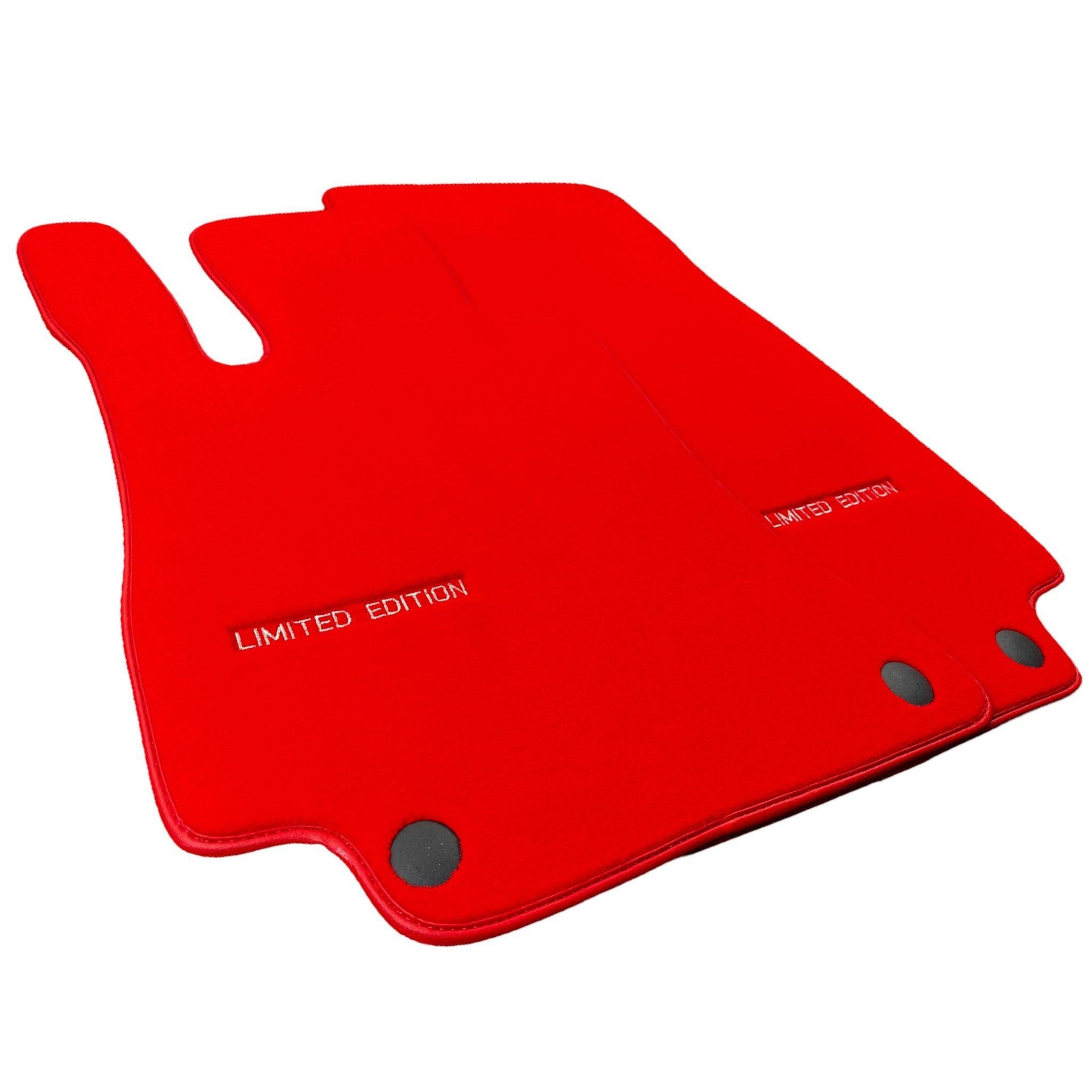 Red Floor Mats For Mercedes Benz M-Class W163 (1997-2005) | Limited Edition - AutoWin