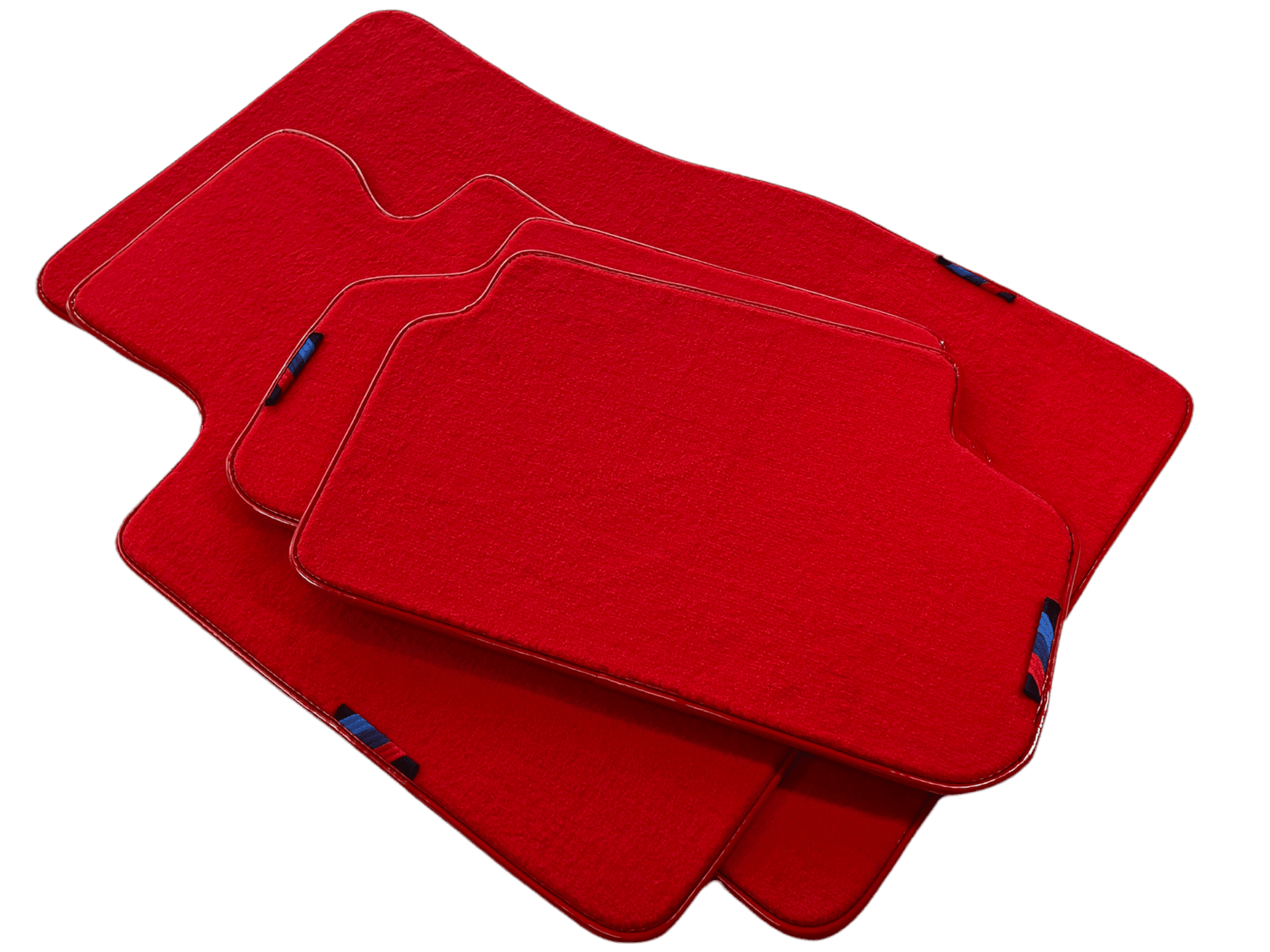 Red Mats For BMW 3 Series E36 2-door Coupe With M Package AutoWin Brand - AutoWin