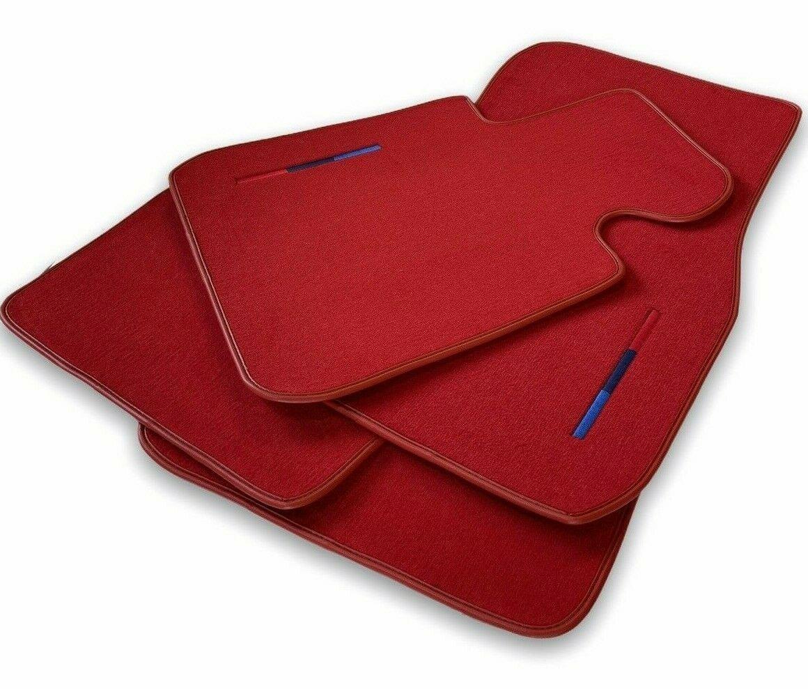 Red Mats For BMW M6 E64 Convertible With M Package - AutoWin