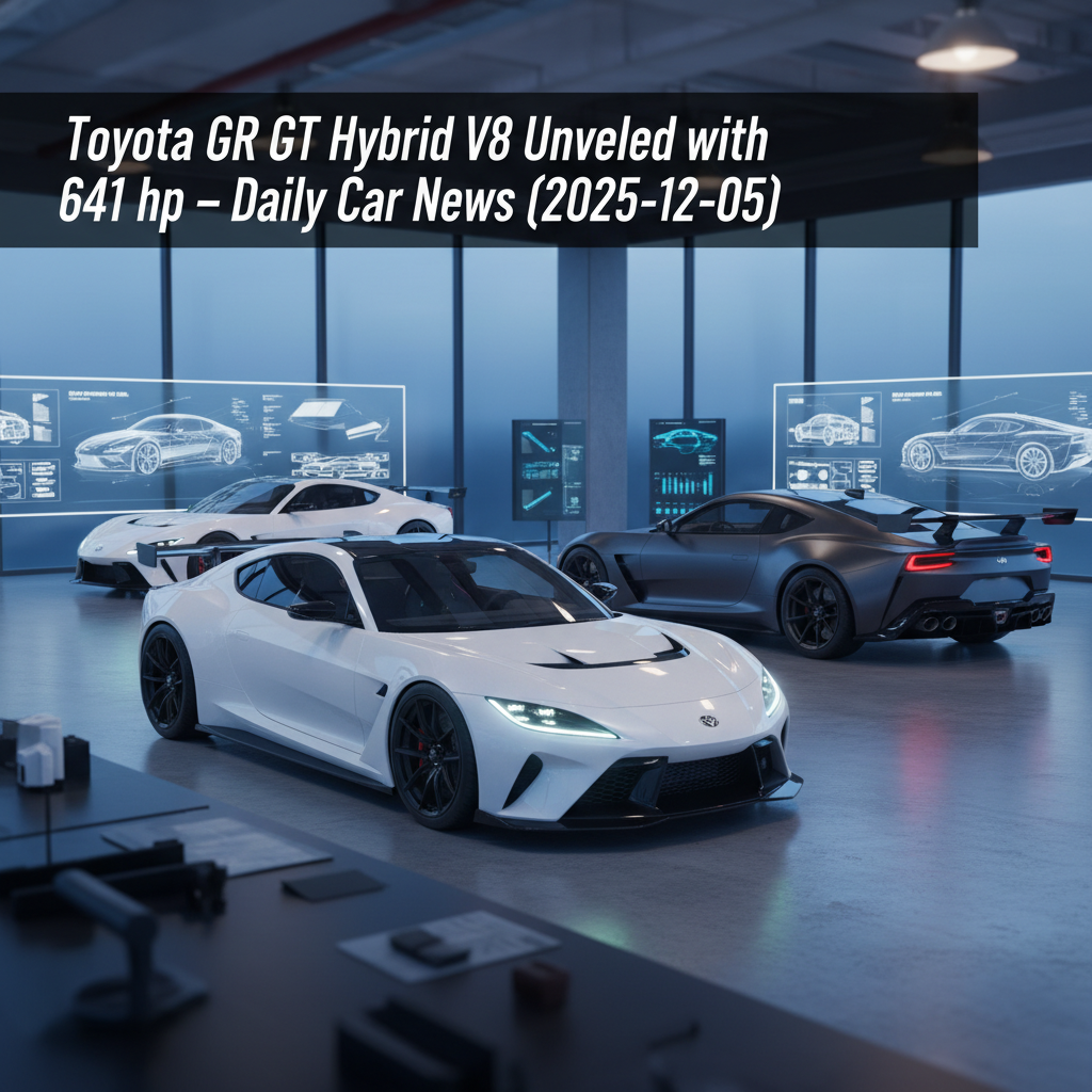 Toyota GR GT Hybrid V8 Unveiled with 641 hp – Daily Car News (2025-12-05)