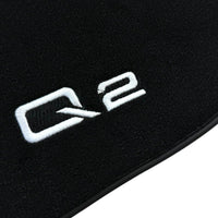 Black Floor Mats for Audi Q2 (2020-2024) - AutoWin