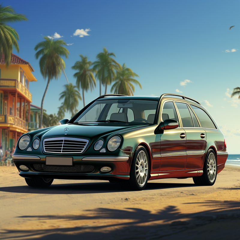Elevate Your Mercedes-Benz E-Class S210 Estate (1996-2003) with Autowin's Premium Floor Mats