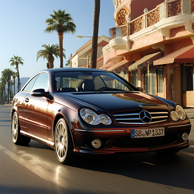 Elevate Your Mercedes-Benz C-Class CL203 Coupe (2000-2008) with Autowin's Premium Floor Mats