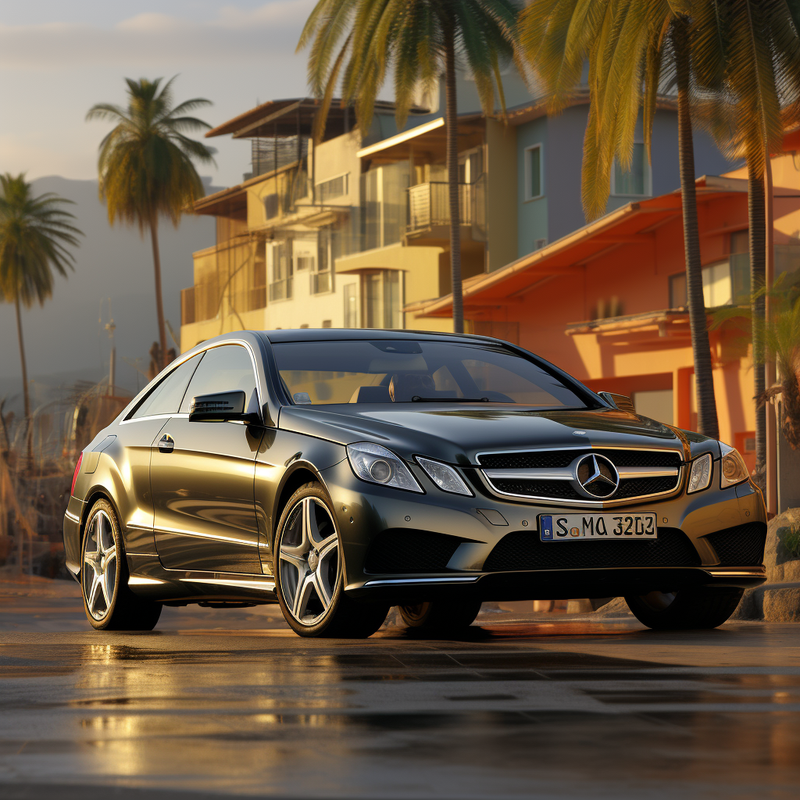 Elevate Your Mercedes-Benz E-Class C207 Coupe (2009-2013) with Autowin's Premium Floor Mats