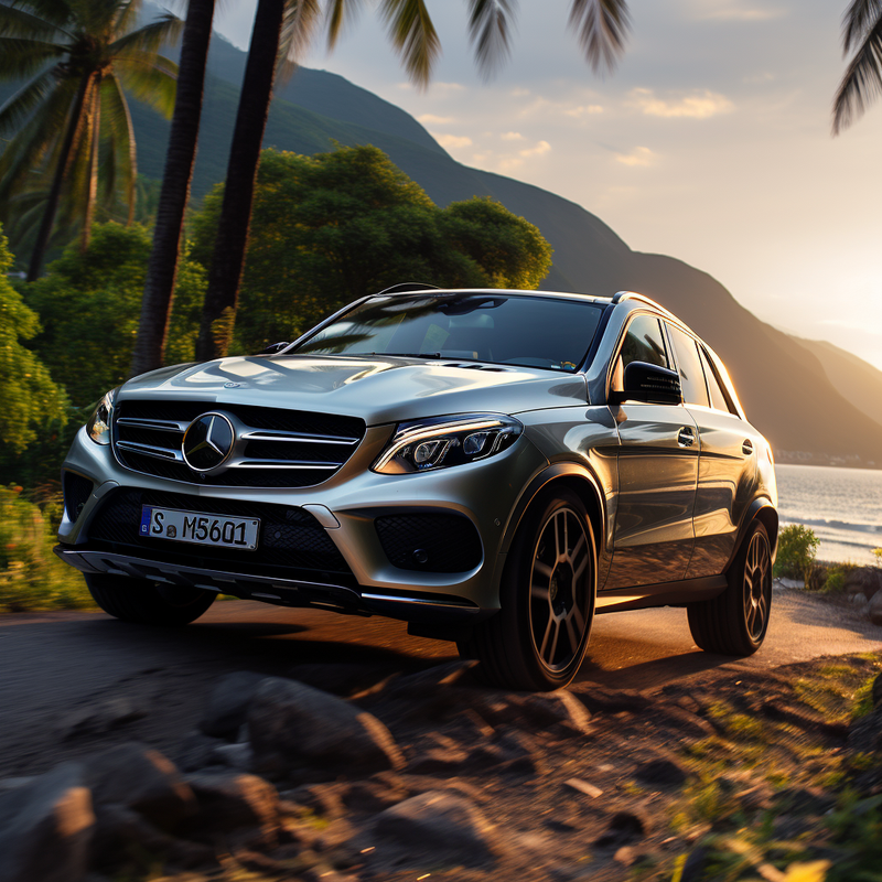 Enhance Your Mercedes GLE W166 Allrounder (2015-2019) with Autowin's Premium Floor Mats