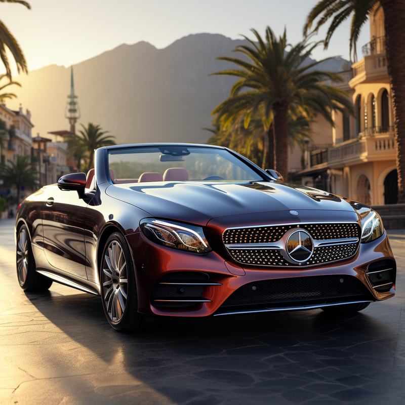 Elevate Your Mercedes-Benz E-Class A238 Convertible (2017-2023) with Autowin's Premium Floor Mats
