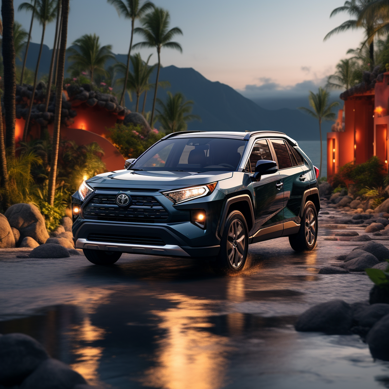 Autowin's Premium Floor Mats for Toyota RAV4 Gasoline (2019-2023)