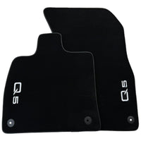Black Floor Mats for Audi Q5 FY Hybrid (2017-2023) - AutoWin