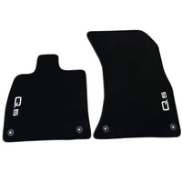 Black Floor Mats for Audi Q5 8R Hybrid (2008-2017) - AutoWin