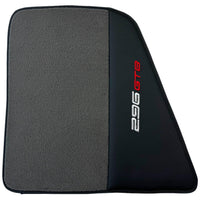 Gray Floor Mats for Ferrari 296 GTB (2022-2024) with Leather - AutoWin