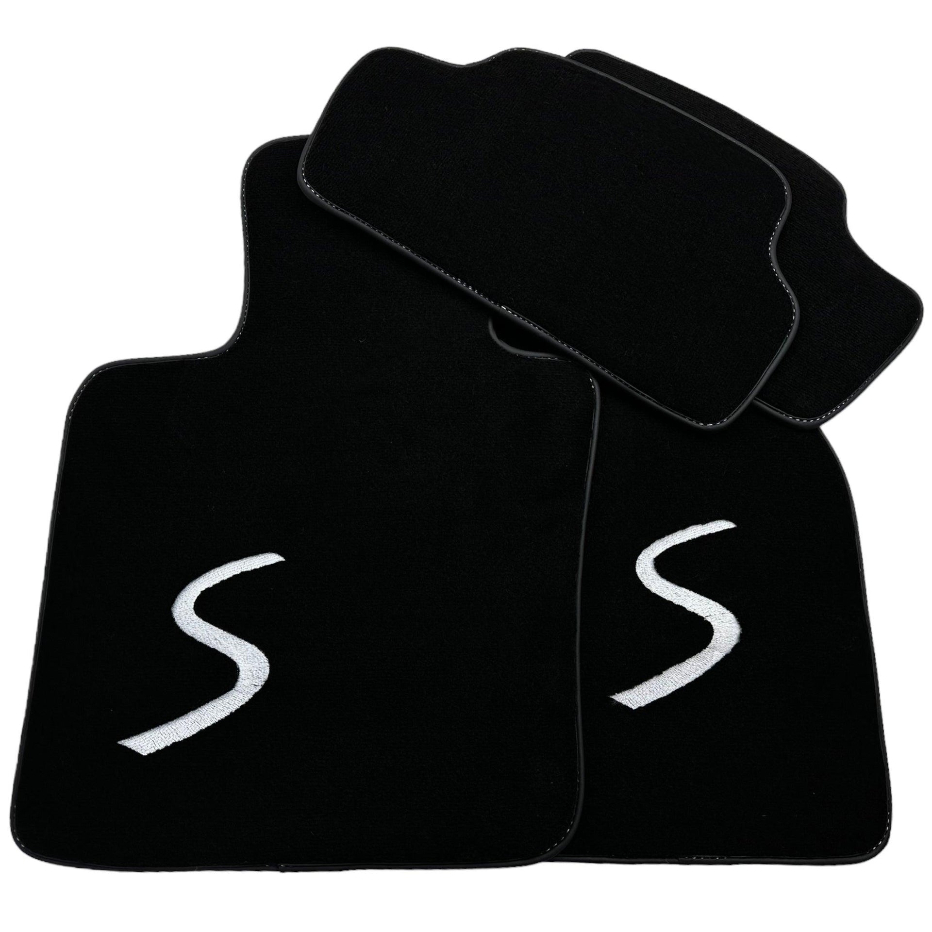 Black Floor Mats for Mini Cooper / One R53 (2001-2007) Cooper S - AutoWin