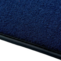 Dark Blue Floor Mats for Ferrari 360 Modena (1999-2005) with Alcantara Leather - AutoWin