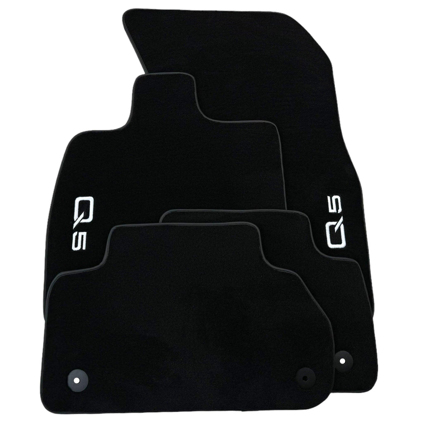 Black Floor Mats for Audi Q5 FYT Sportback Hybrid (2021-2024) - AutoWin