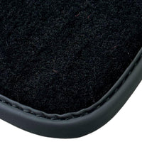 Black Floor Mats for Ferrari 296 GTS (2022-2024) with Carbon Fiber - AutoWin