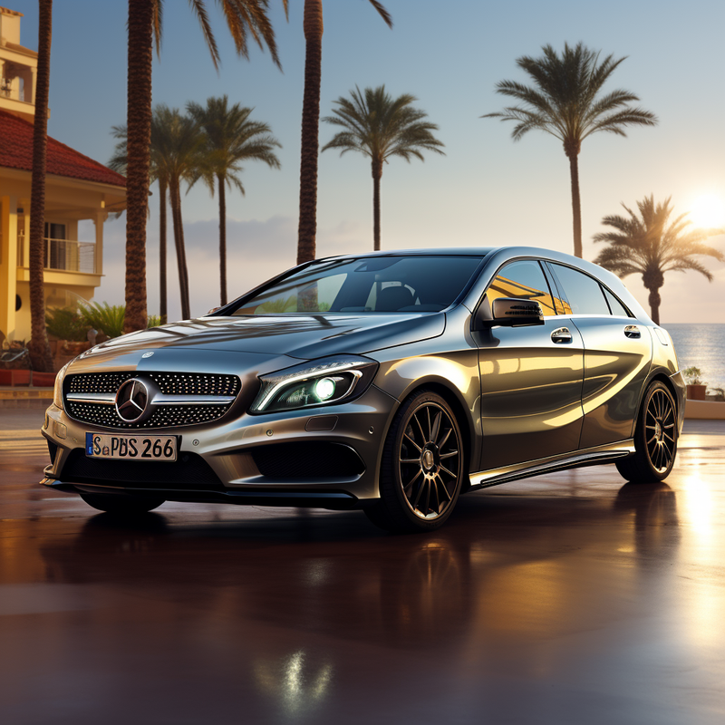 Elevate Your Mercedes-Benz A-Class W176 (2012-2018) with Autowin's Premium Floor Mats