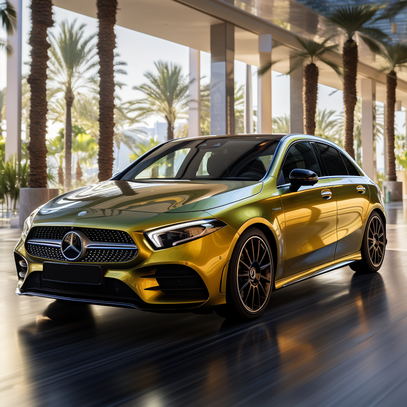 Elevate Your Mercedes-Benz A-Class W177 Hatchback AMG (2018-2023) with Autowin's Premium Floor Mats