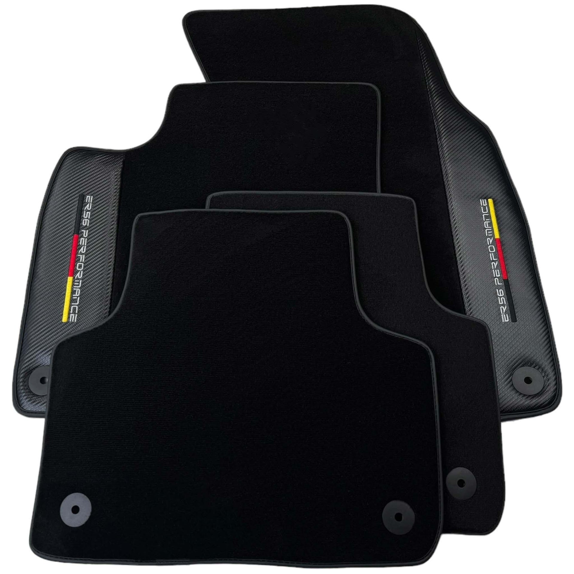 Black Floor Mats for Audi Q7 4L (2006-2015) | ER56 Performance - AutoWin