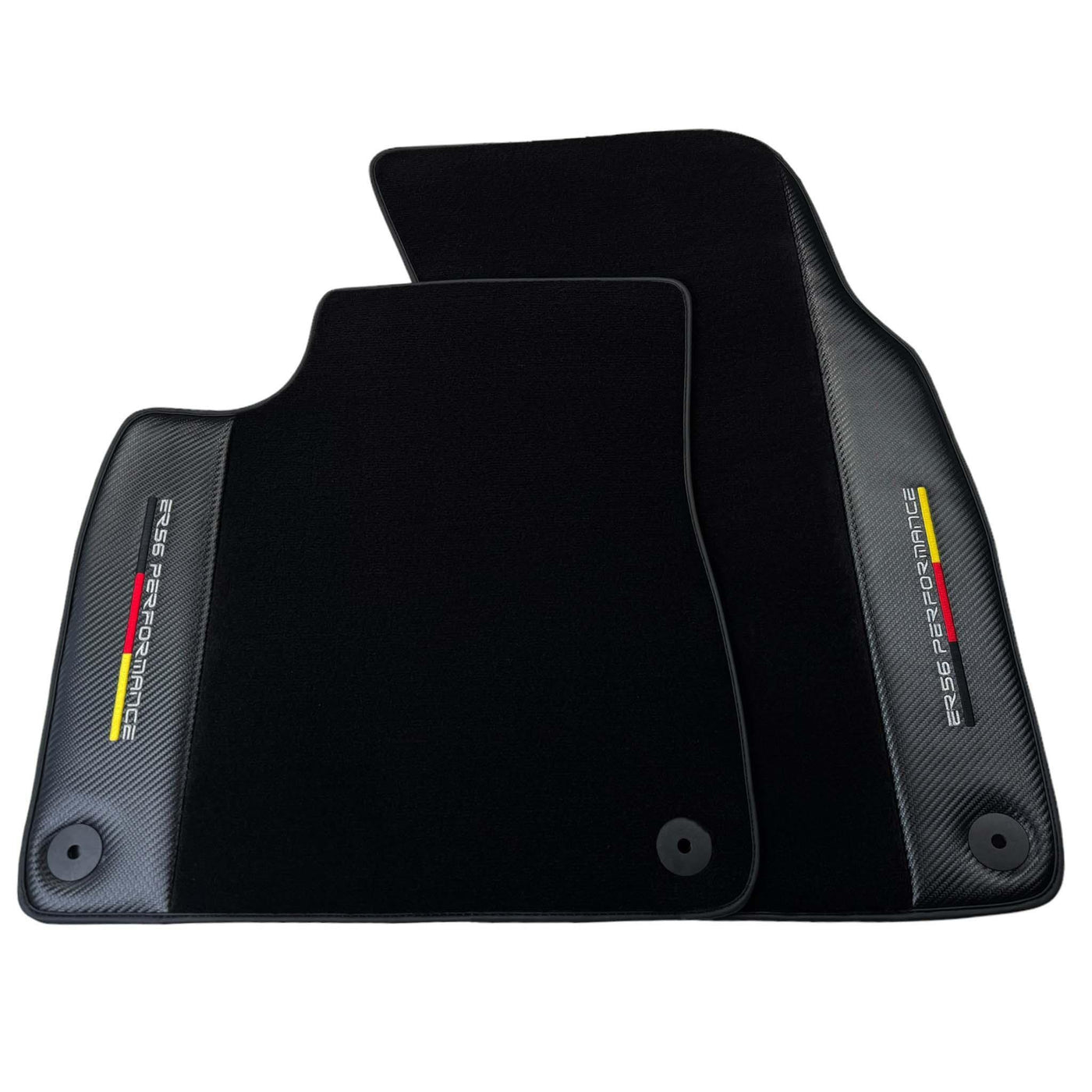 Black Floor Mats for Audi A3 - Convertible (2014-2020) | ER56 Performance - AutoWin