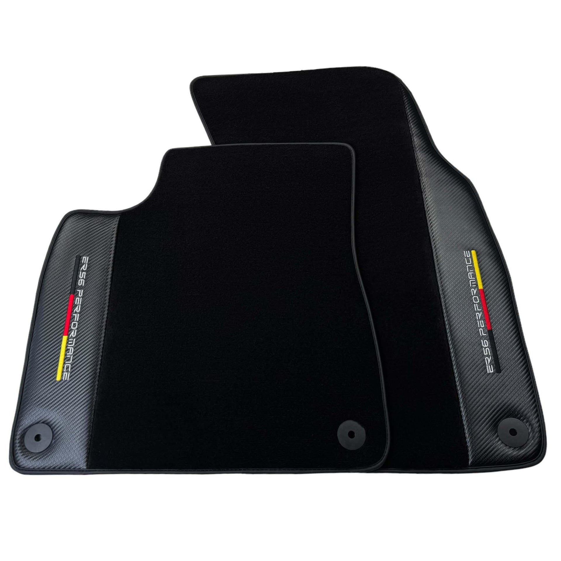 Black Floor Mats for Audi A3 - 5-door Sportback Hybrid (2021 - 2024) | ER56 Performance - AutoWin