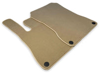 Beige Floor Mats For Mercedes-Benz SLK R171 (2004-2011) - AutoWin