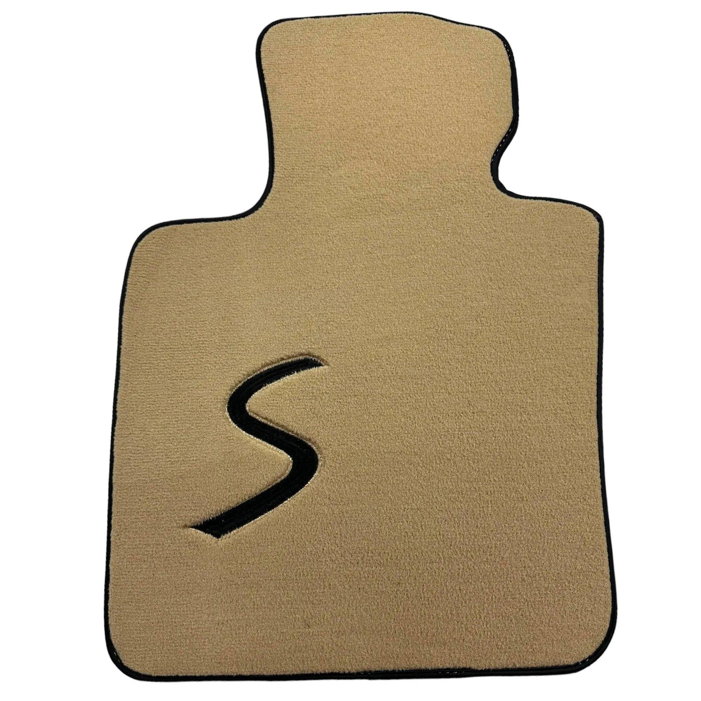 Beige Floor Mats for Mini Cabrio R52 Convertible (2004-2009) - AutoWin