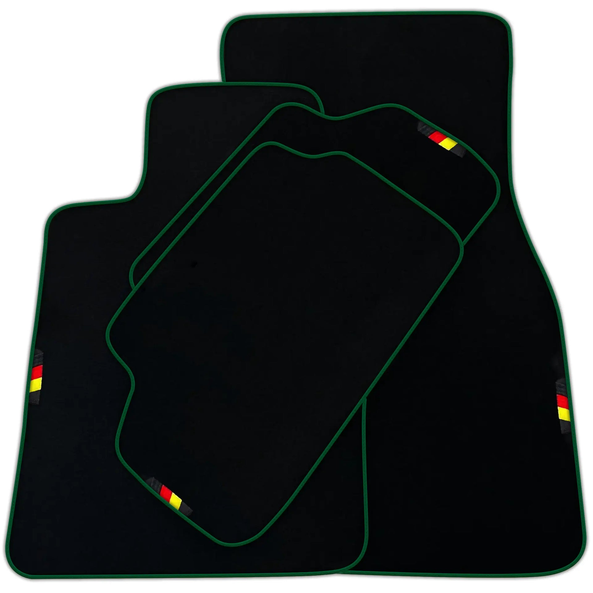 Black Floor Mats For BMW 1 Series F20 Germany Edition | Various Trim Colors