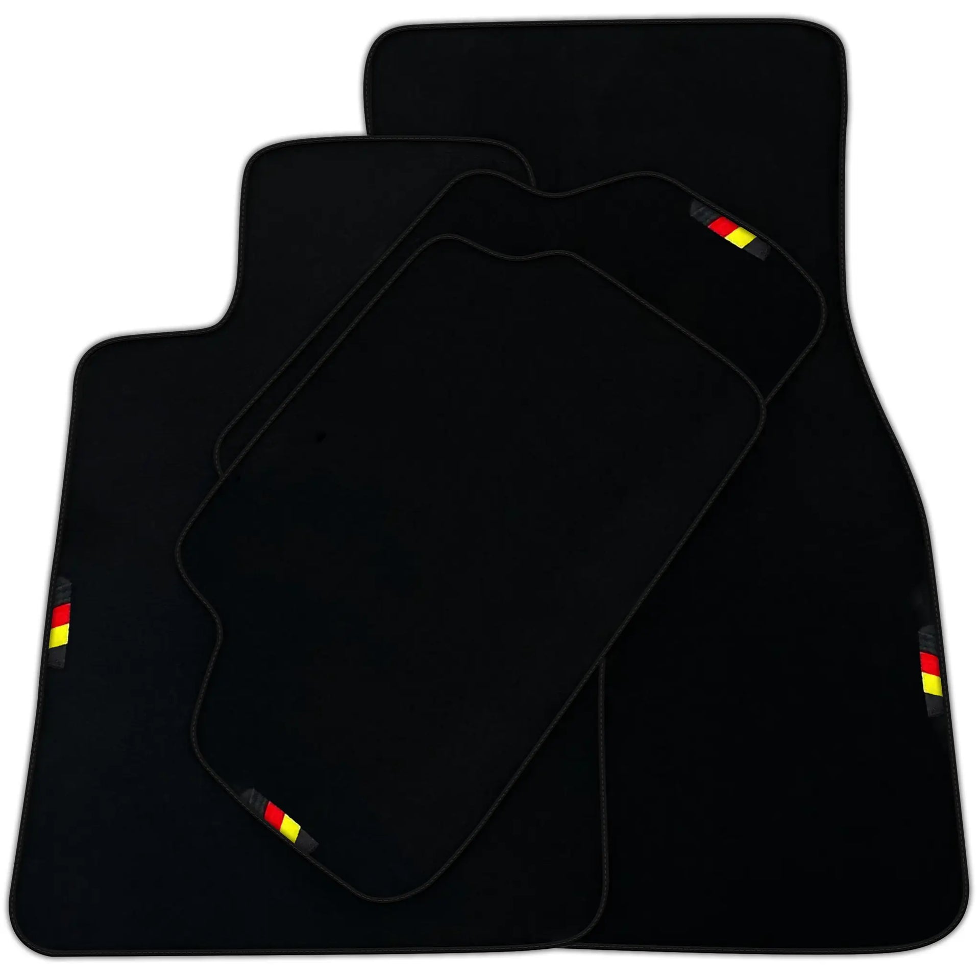 Black Floor Mats For BMW 3 Series F36 Gran Coupe | Germany Edition | Various Trim Colors