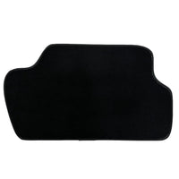 Black Floor Mats for Mini Clubman R55 (2007-2015) with Leather - AutoWin