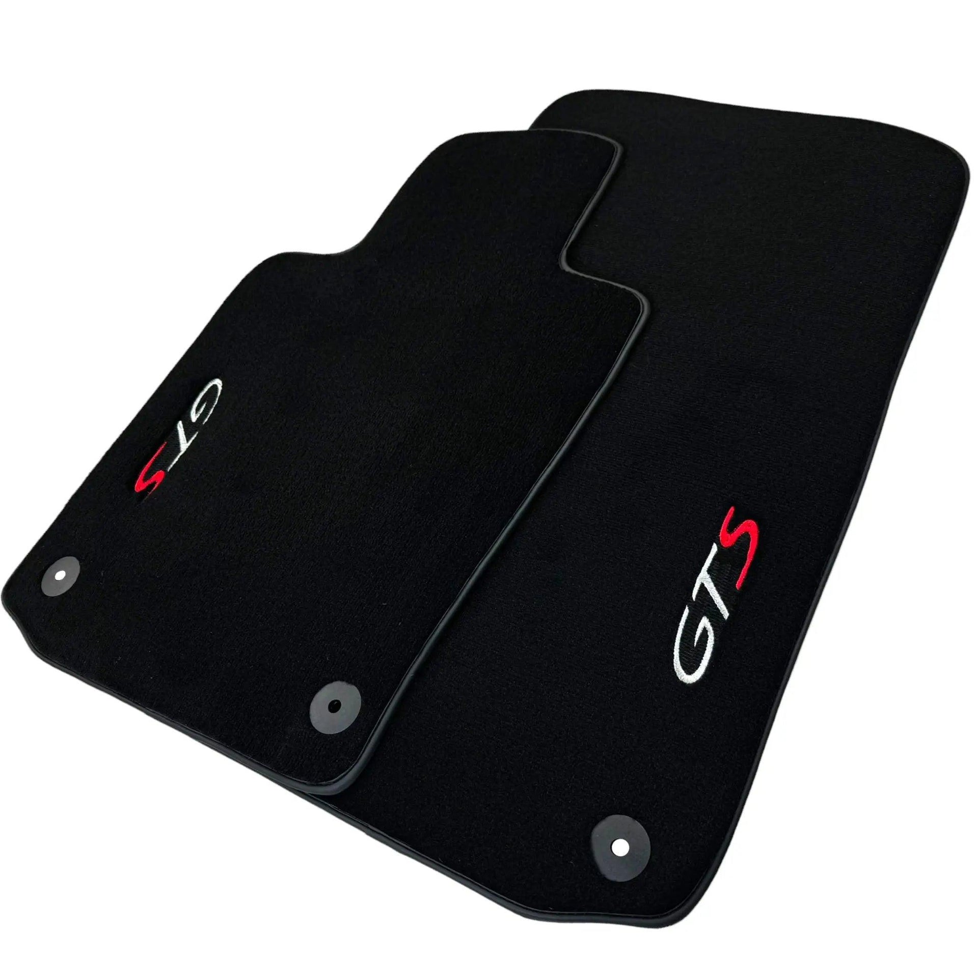 Black Floor Mats for Porsche Panamera (2009-2016) - AutoWin