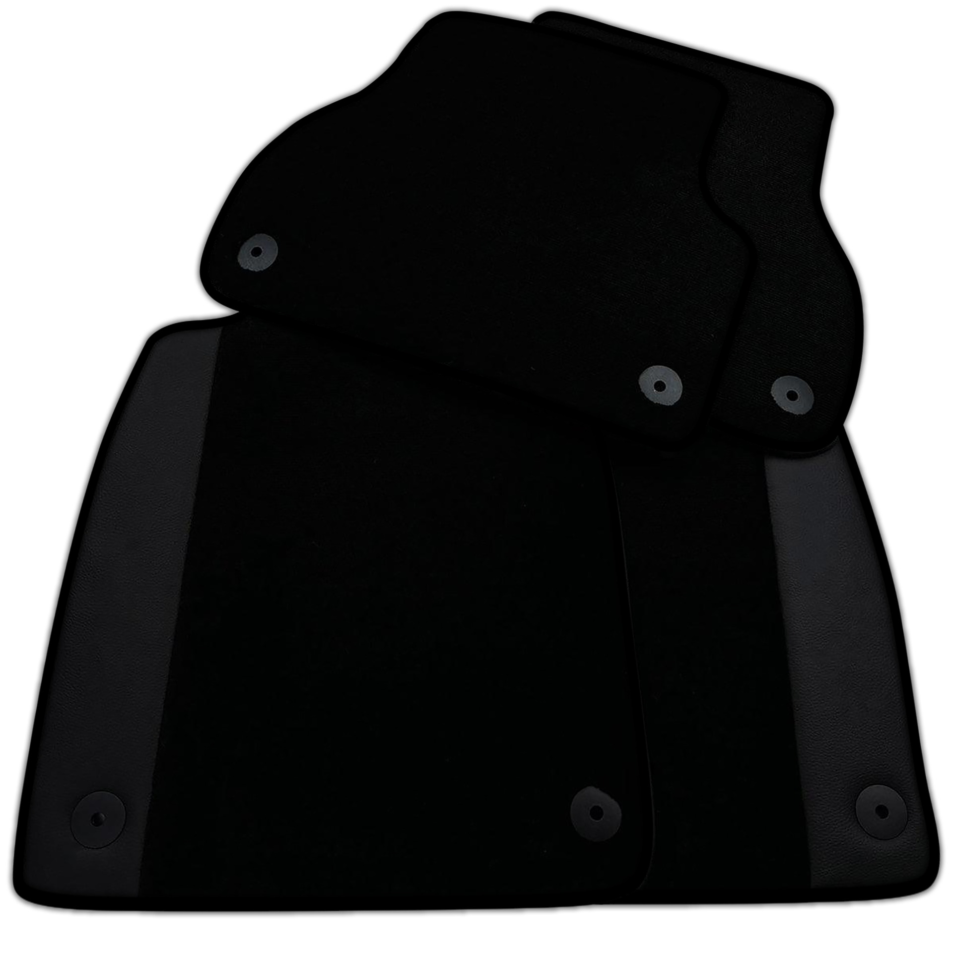 Customizable Black Floor Mats for Audi RS 6 C7 5-Door Estate (2013-2018)