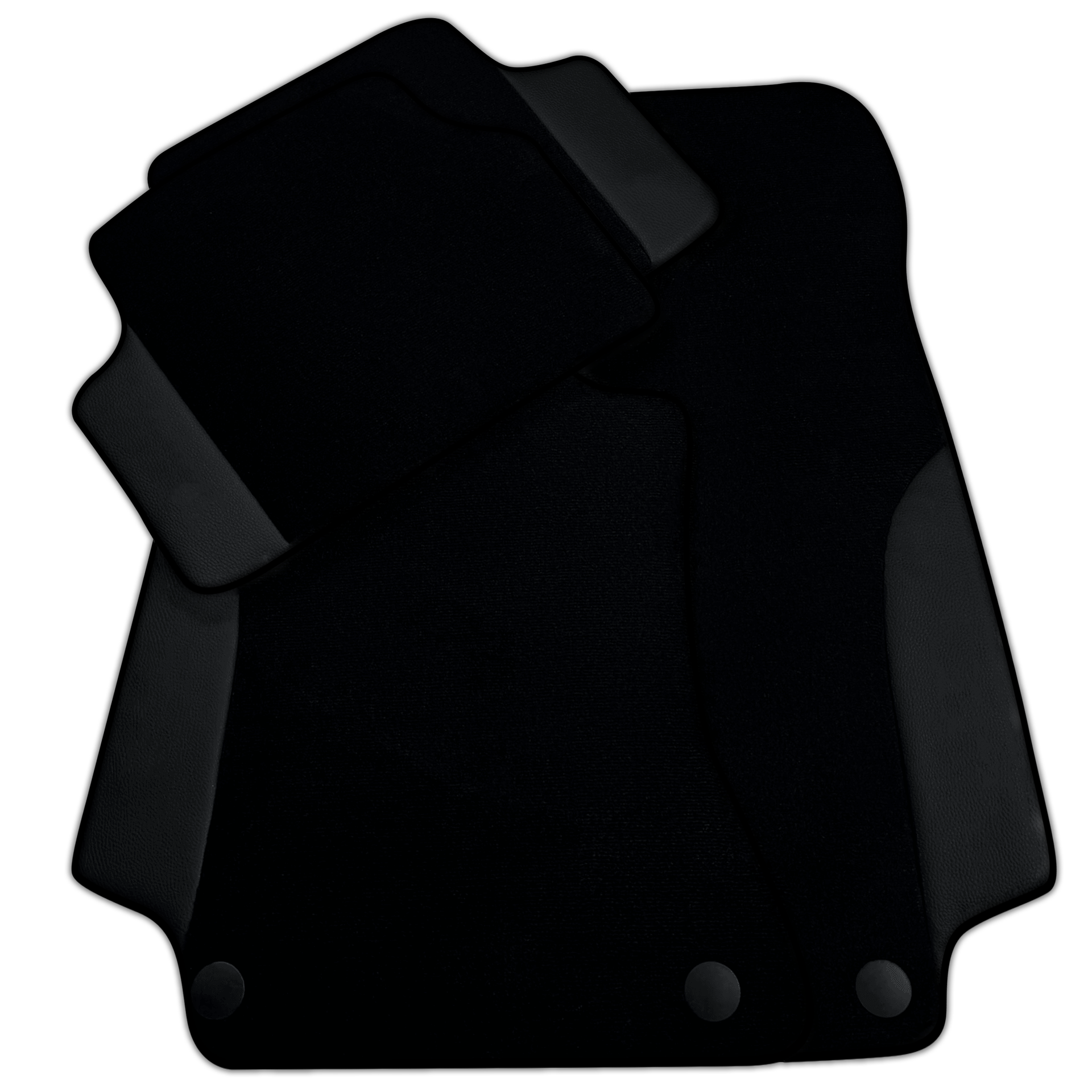Customizable Black Floor Mats For Mercedes Benz GLC-Class C253 Coupe (2019-2023)