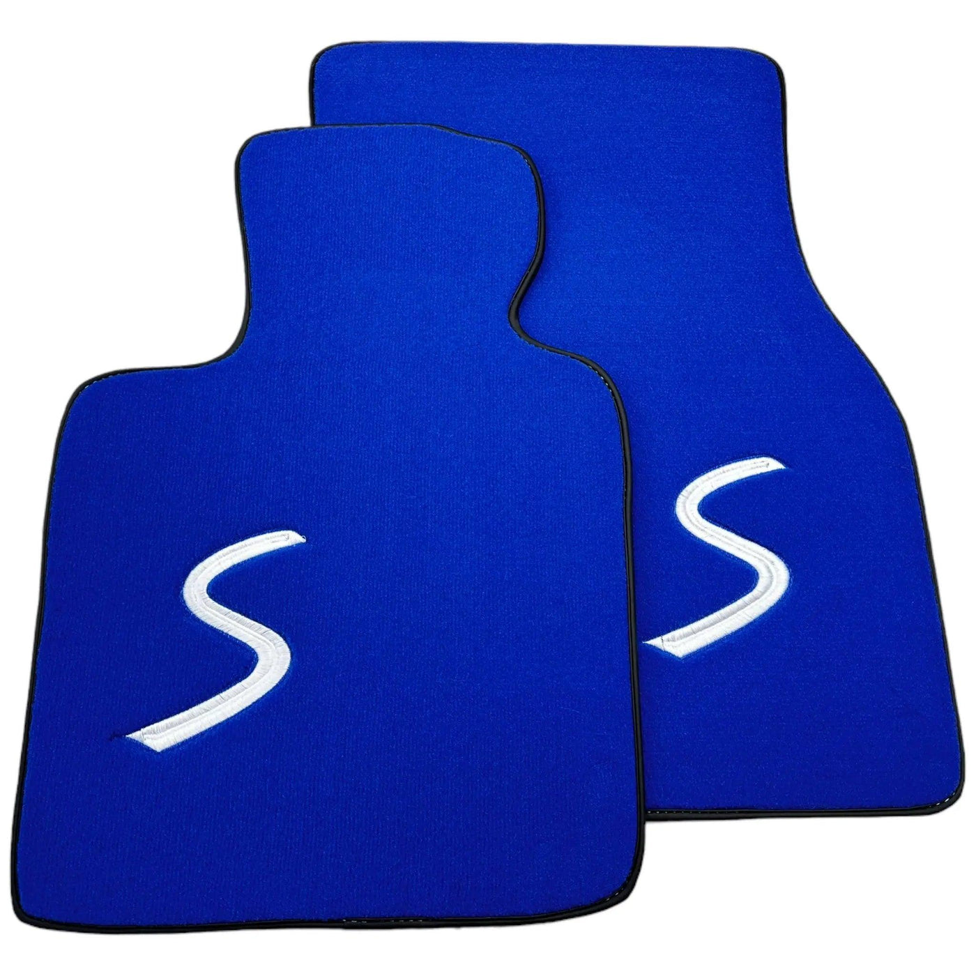 Blue Floor Mats for Mini Countryman F60 Hybrid (2020-2023) - AutoWin