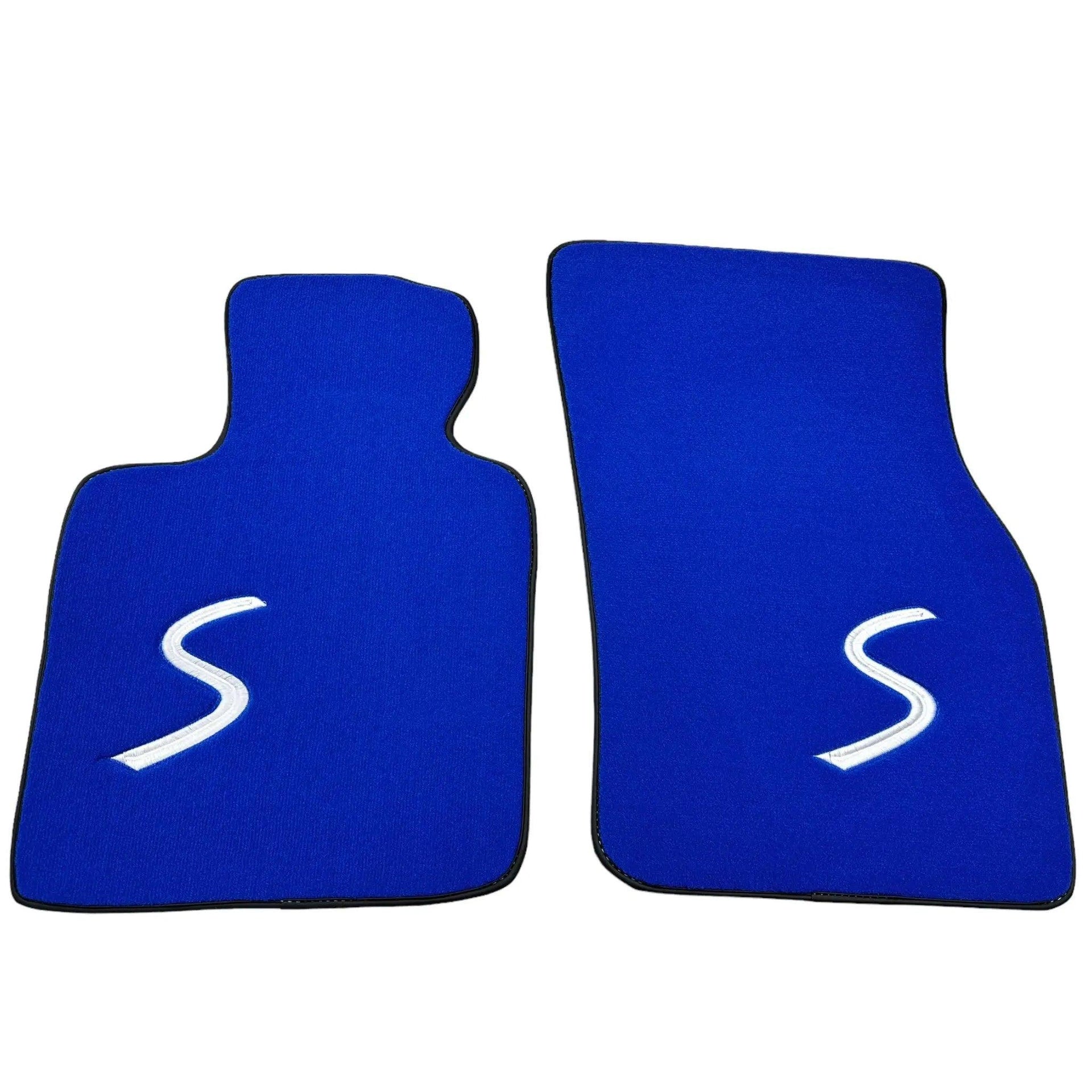 Blue Floor Mats for Mini Countryman R60 (2010-2017) - AutoWin