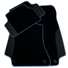 Customizable Black Floor Mats For Mercedes Benz CLS-Class C218 Coupe Facelift (2014-2018)
