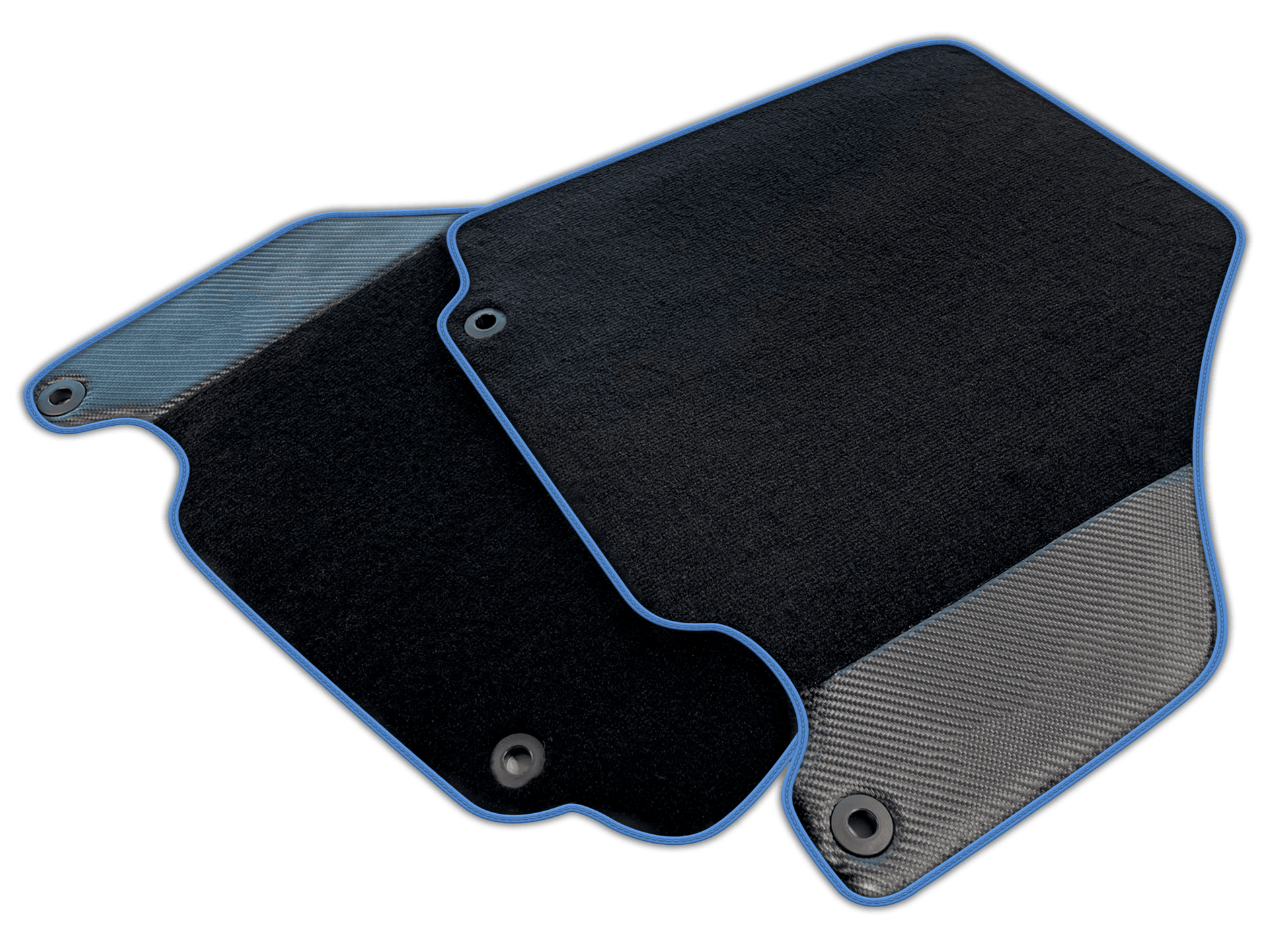 Carbon Fiber Black Floor Mats for Ferrari 360 (1999-2005) | Various Trim Colors